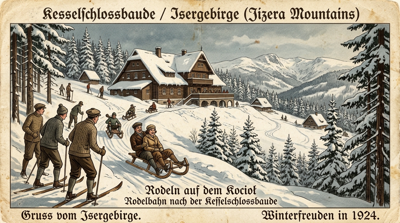 Zimowy tor saneczkowy (Rodelbahn)